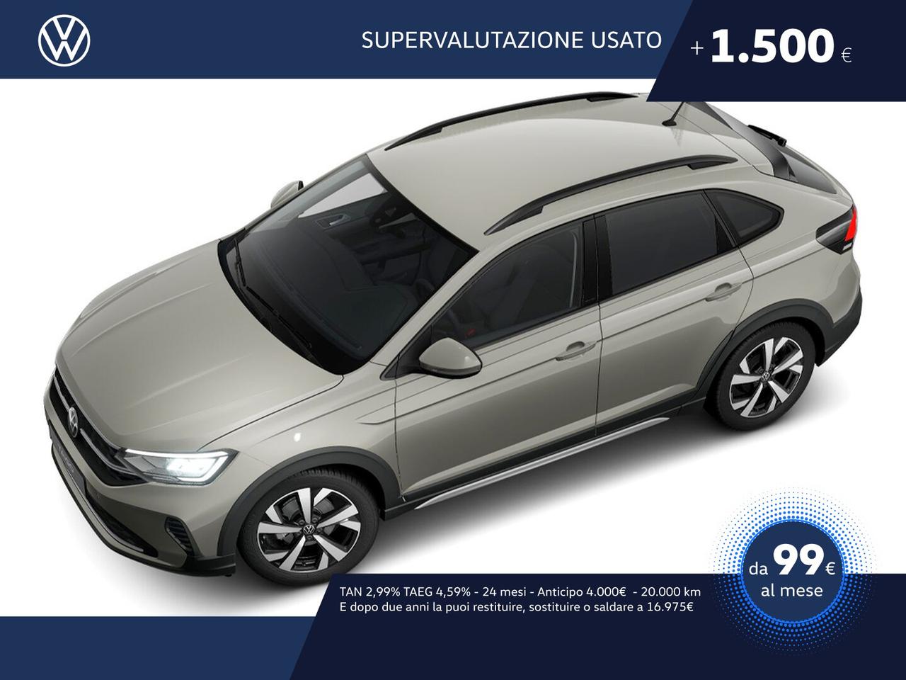 Volkswagen Taigo 1.0 tsi edition plus 95cv