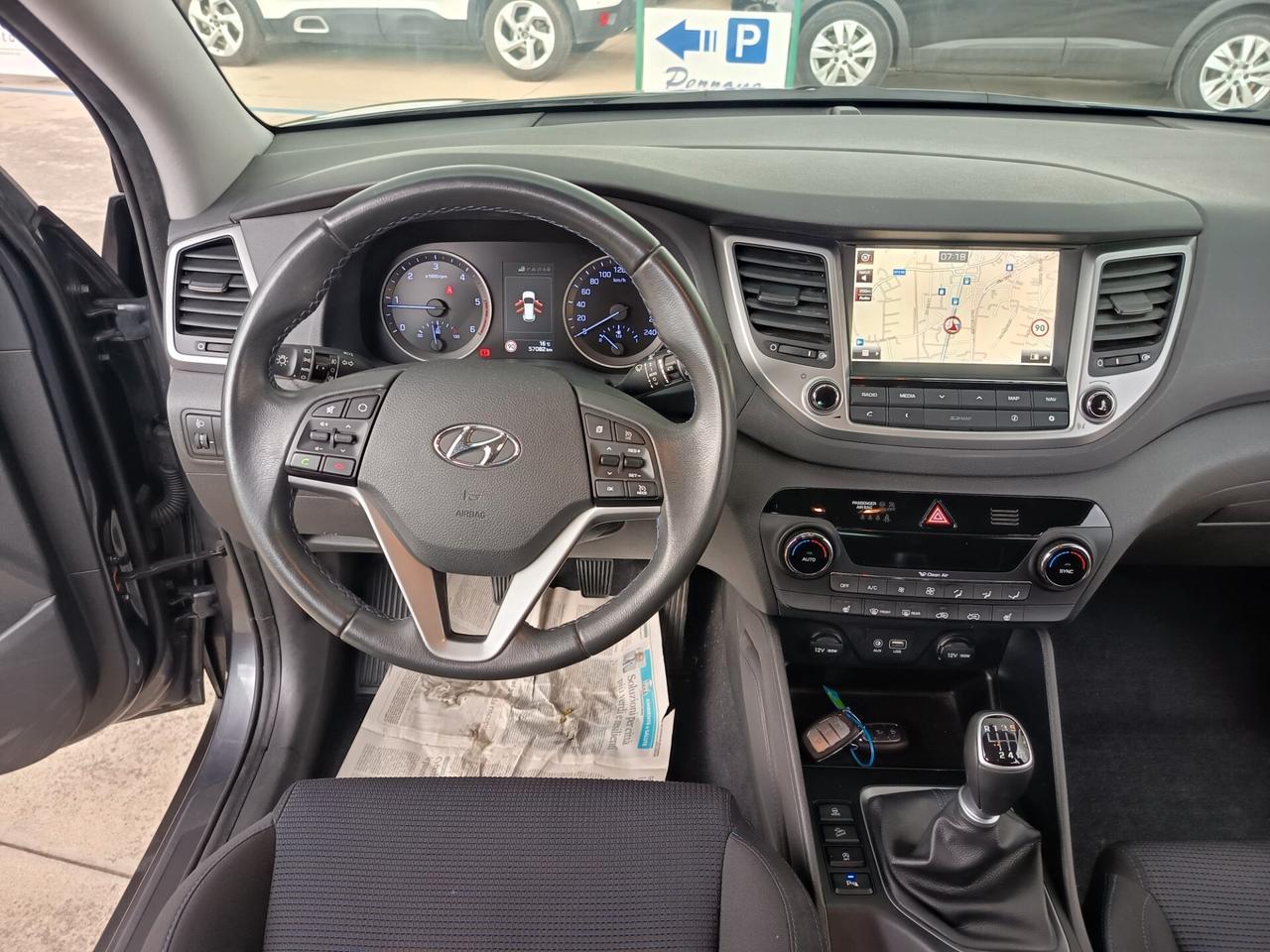 Hyundai Tucson 1.7 CRDi XPossible km 57,000 Gancio Traino