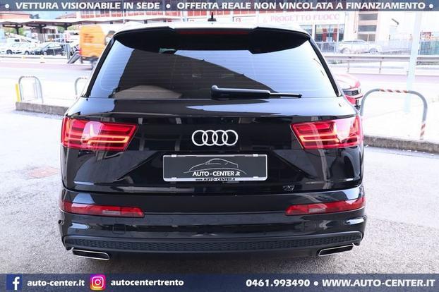 Audi Q7 50 TDI quattro S-LINE SLINE 7POSTI GANCIO