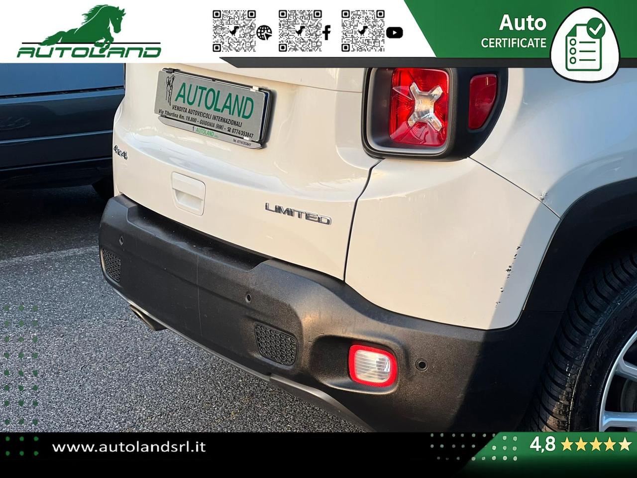 Jeep Renegade 2.0 mjt Limited 4wd 140cv