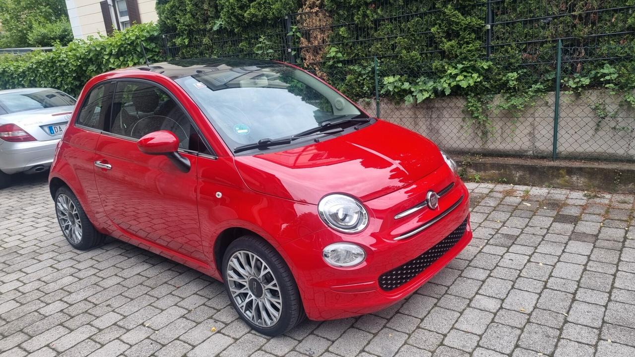Fiat 500 lounge benzina 69 cv anno 2018 km 57000