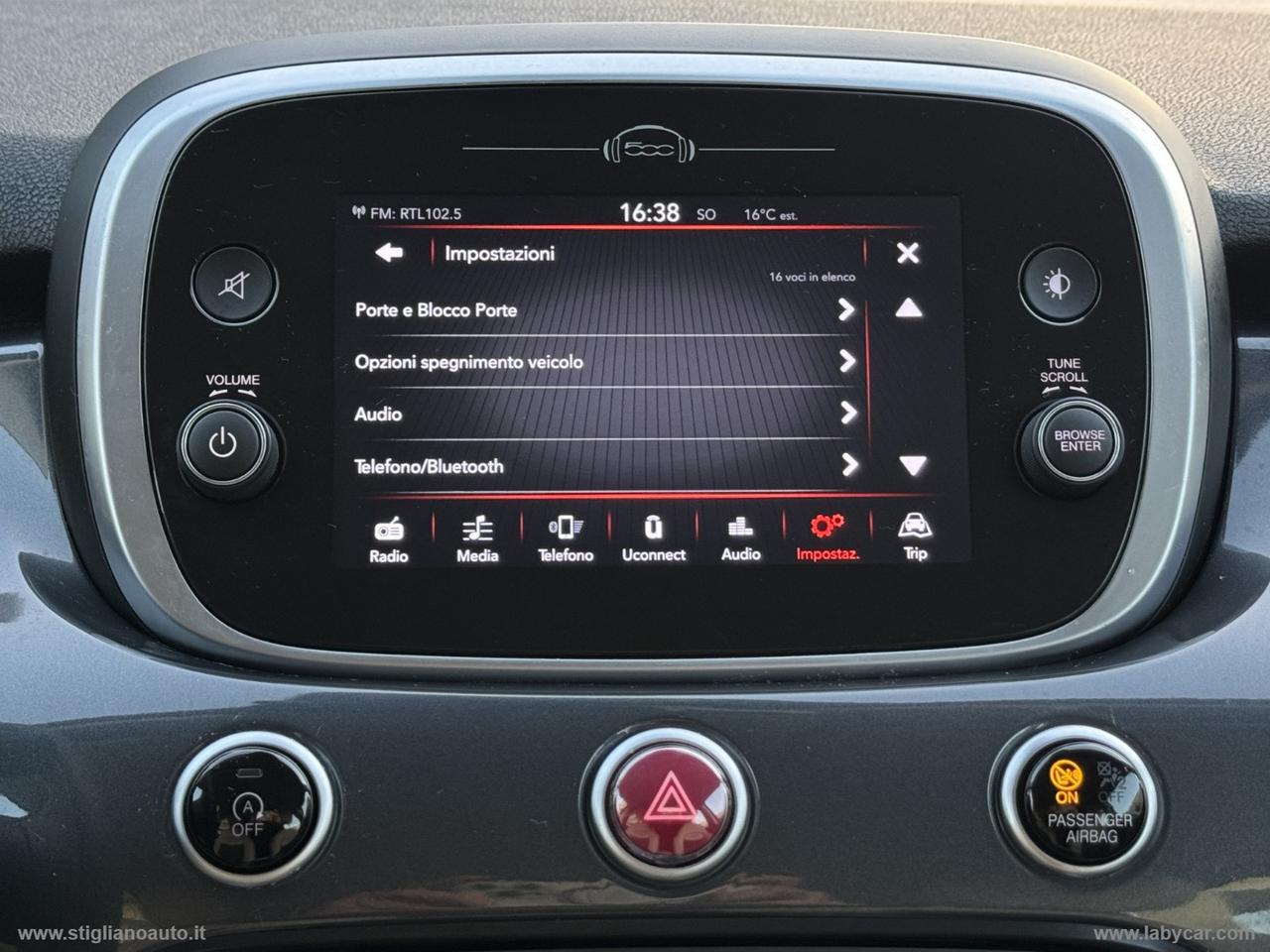 FIAT 500X 1.6 M.Jet 120 CV Lounge TELEC POST + CARPLAY