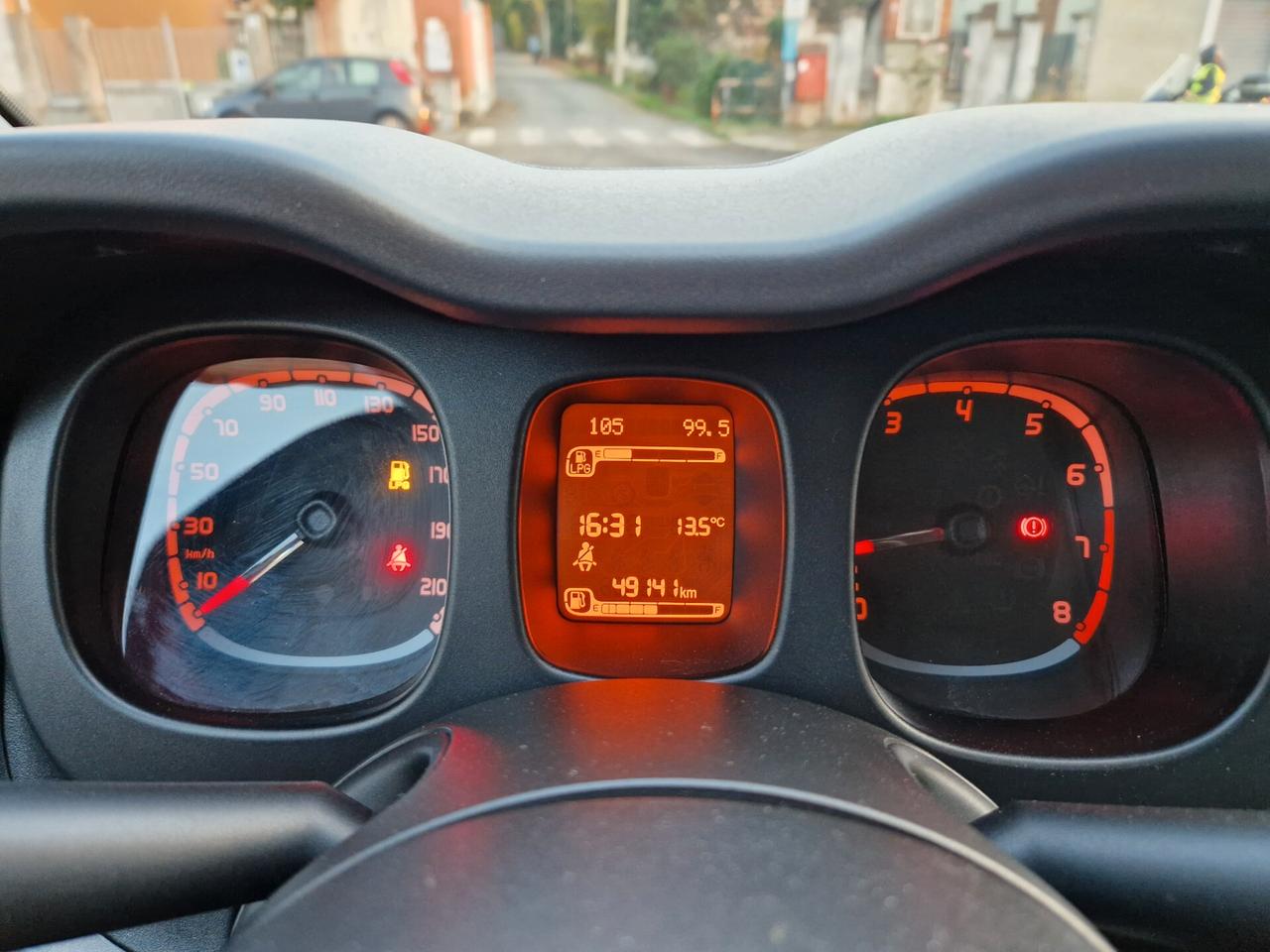 Fiat Panda 1.2 70CV "49.100 km" GPL madre, Sensori, Bluetooth