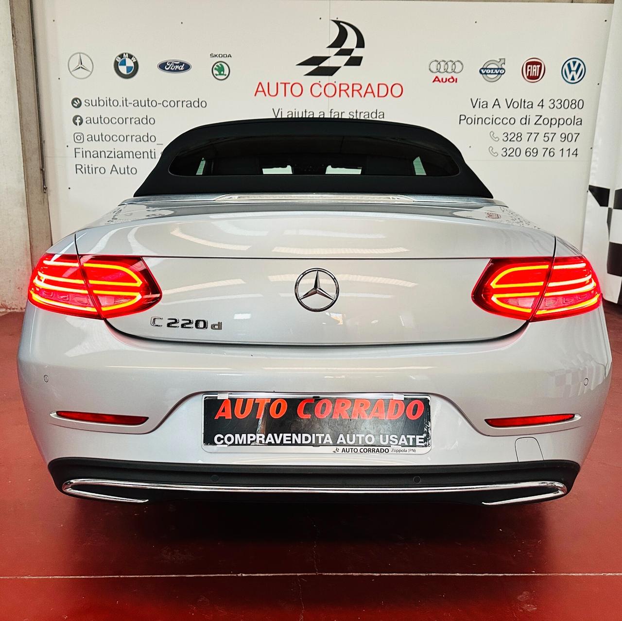 Mercedes-benz C 220d Cabrio Sport 170Cv 9g-tronic