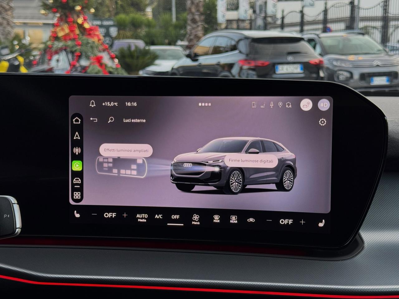 Audi Q3 Sportback TDI S line S-tronic TETTO OLED