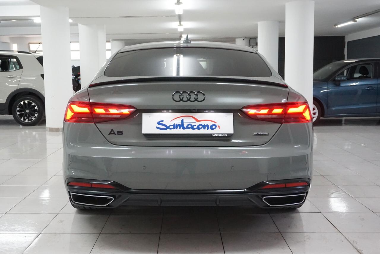 Audi A5 SPB 40 TDI quattro S tronic S line edition Identity Black