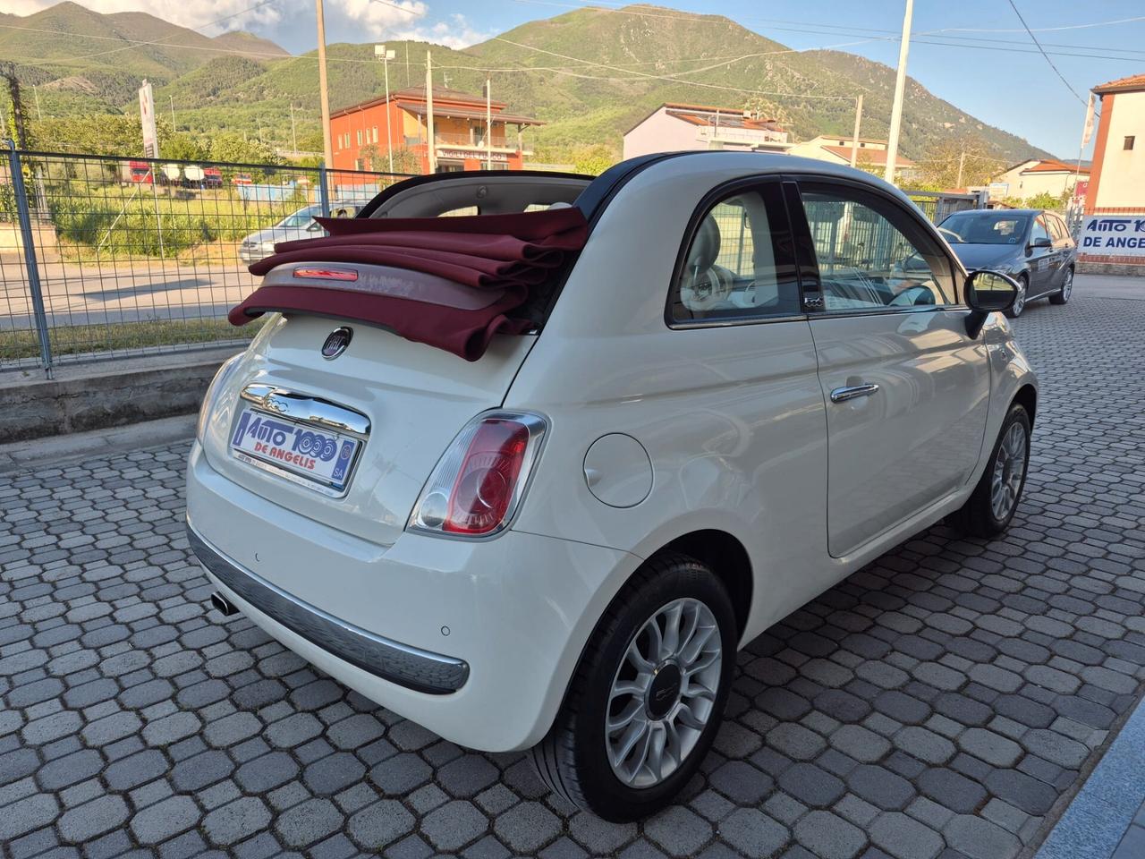 Fiat 500 C 1.2 FIRE *** CABRIOLET *** CAPOTTE ROSSA - CABRIO