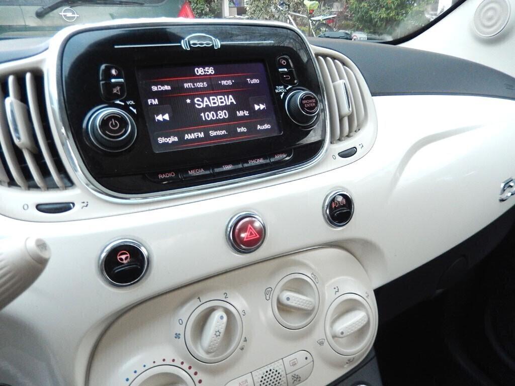 FIAT 500 1.2 con impianto GPL -UNICO PROPRIETARIO