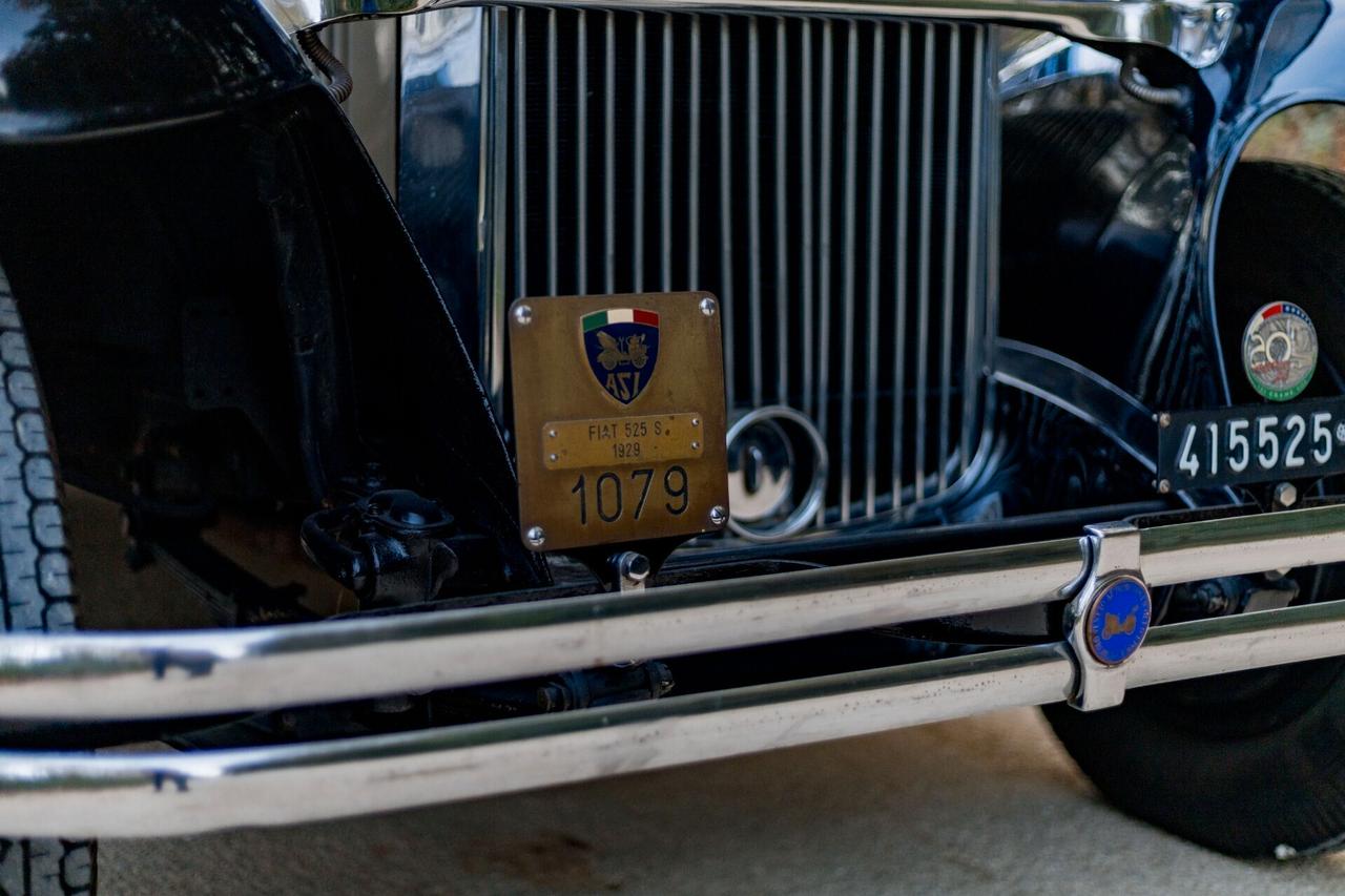 Fiat 525 S del 1929 | Il connubio perfetto tra lusso e prestazioni
