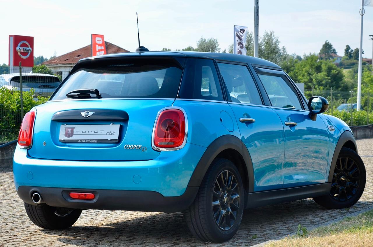 MINI COOPER D 1.5 116cv 5p AUTO, EURO 6B, BICOLOR, NAVI, LUCI AMBIENTE, PERMUTE