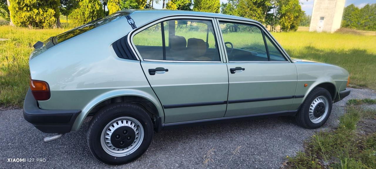Alfa Romeo Alfasud 1351cc 80cv VERDE ACQUA ASI (NUOVA)