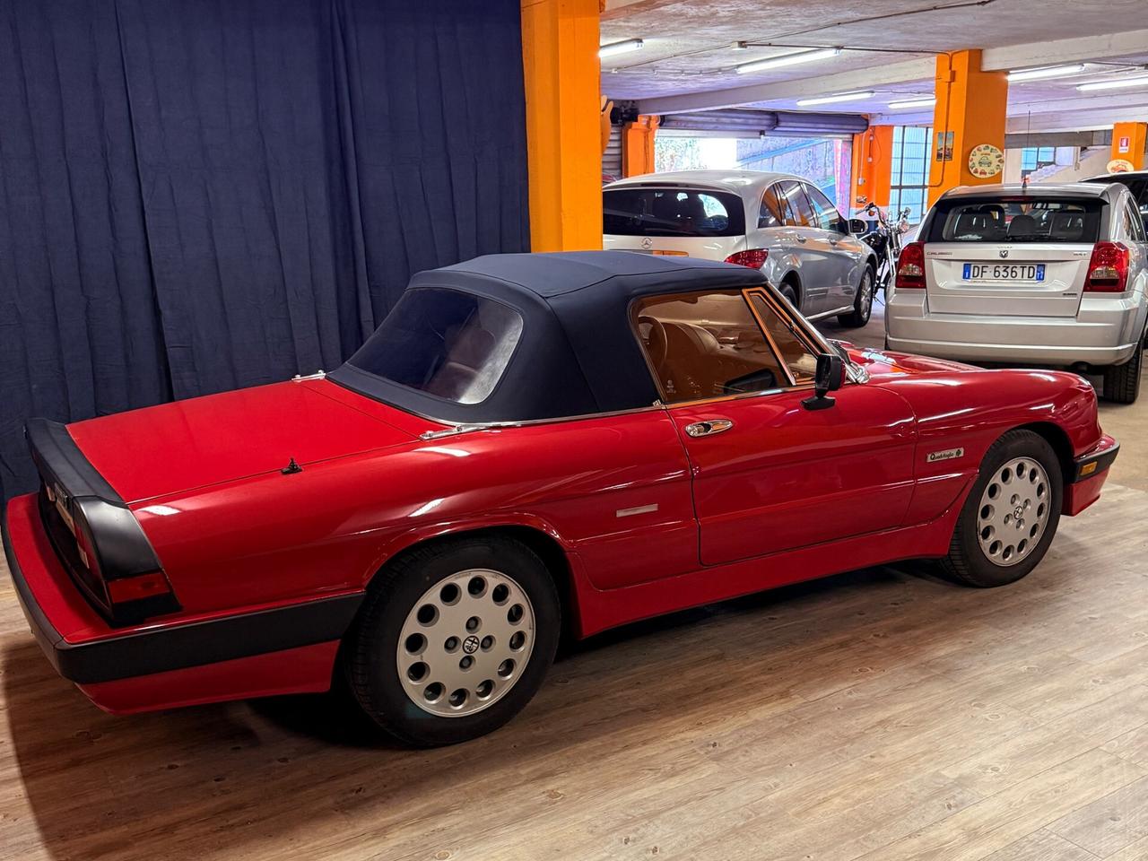 STUPENDA ALFA ROMEO SPIDER QUADRIFOGLIO VERDE IN CONDIZIONI DA VETRINA
