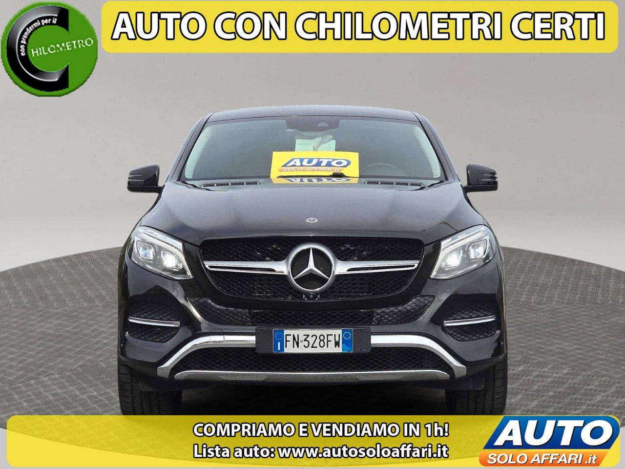 Mercedes GLE Coupe 350 D SPORT 4MATIC EURO6D CAMBIO AUTOMATICO/GANCIO TRAINO/TOTAL BLACK