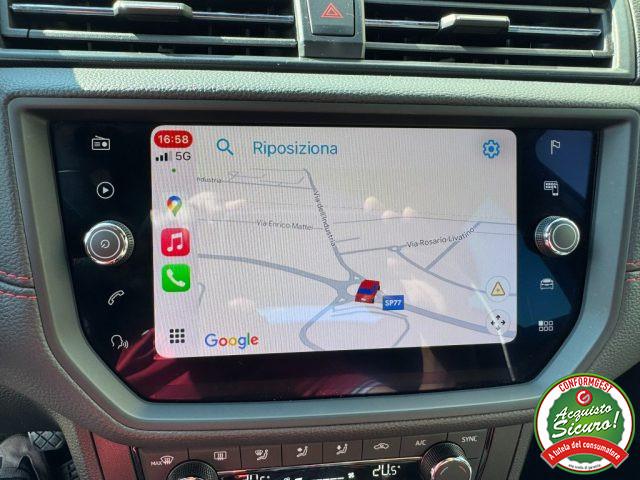 SEAT Arona 1.0 TGI FR 9cv Navigatore Carica Wireless