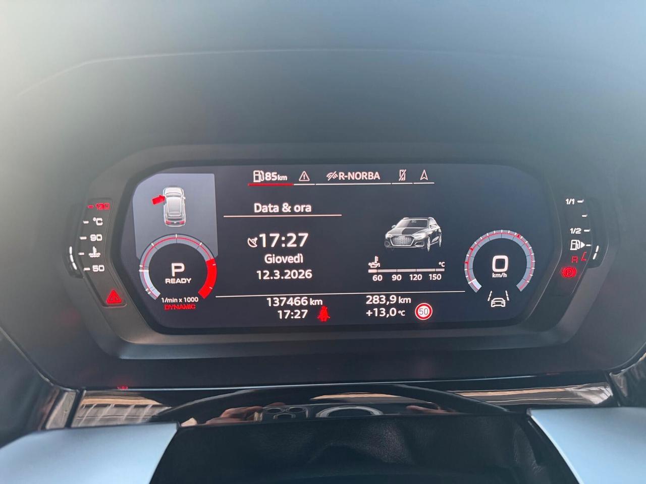 Audi A3 SPB 35 TDI S tronic line edition TETTO APRIBILE INTERNI PELLE E ALCANTARA S-LINE