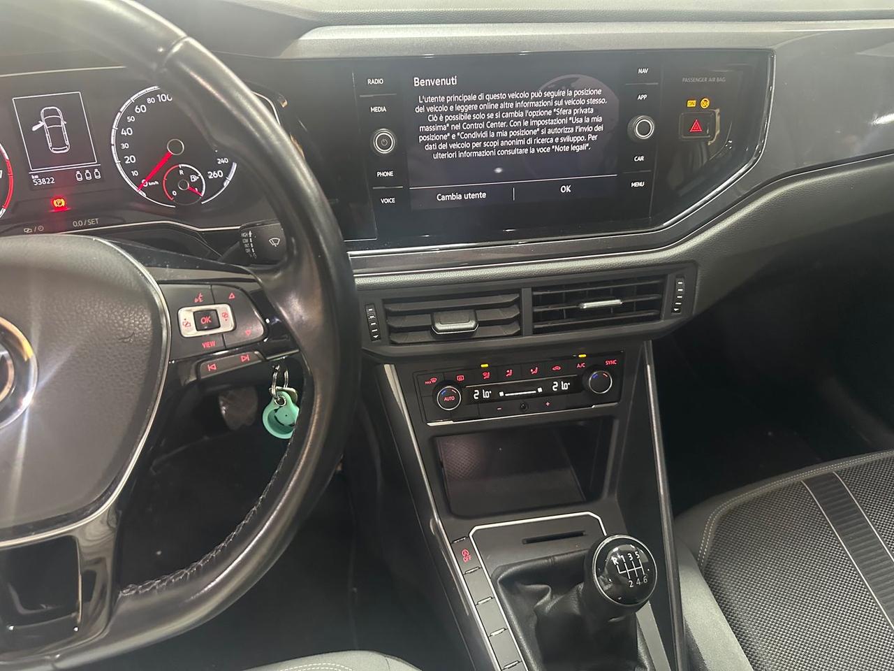 Volkswagen Polo 1.0 TGI Highline METANO KM C #8400