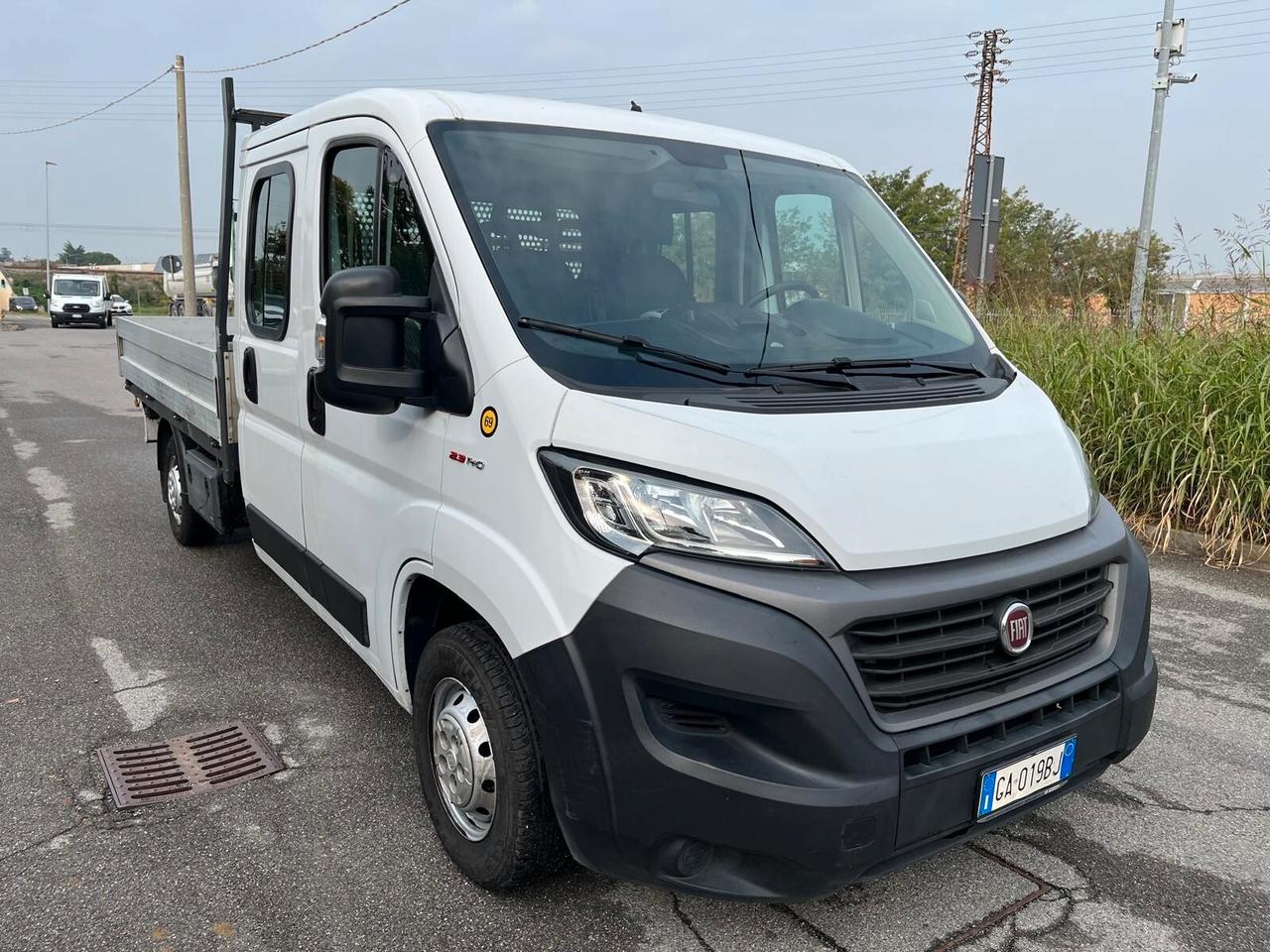 Fiat Ducato 35 2.3 MJT 140CV Cassonato Doppia Cabina ** 7 POSTI **