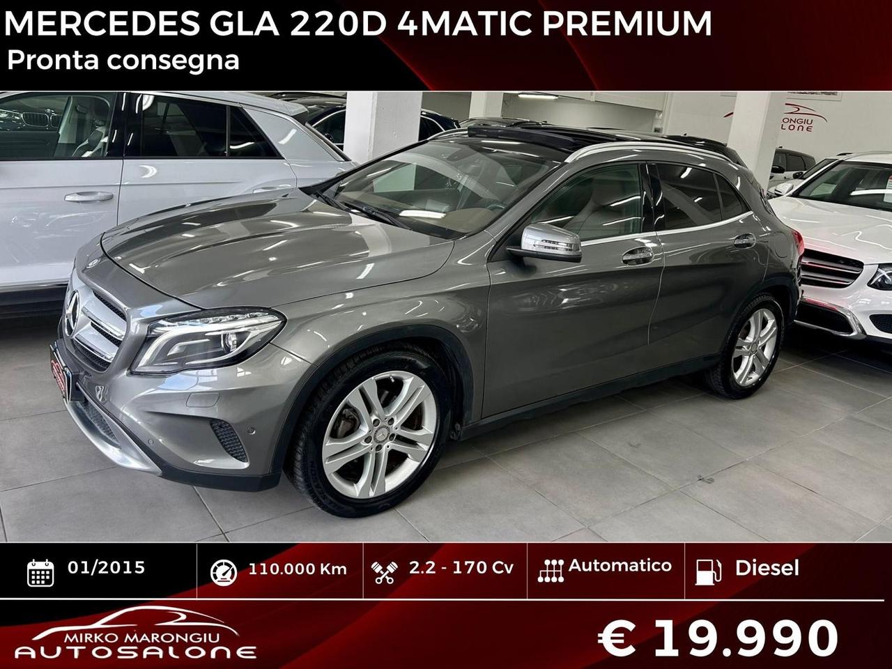 Mercedes GLA 220 CDI 4Matic Premium PROMO