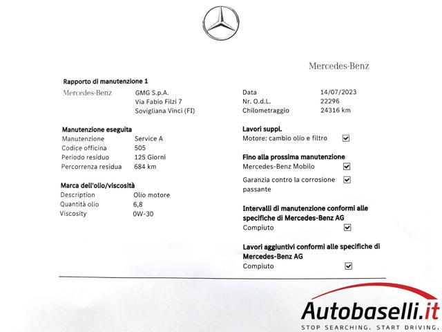 MERCEDES-BENZ GLA 220 200D 150CV SPORT PLUS AUTOMATICA 8G-DCT