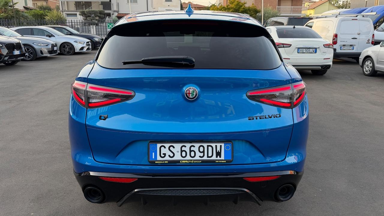 ALFA ROMEO STELVIO Q4 2.2 COMPETIZIONE TURBODIESEL AT8 210 CV - VOLANTE E SEDILI IN PELLE RISCALDATI, FULL LED