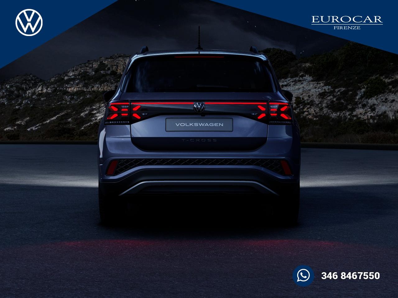 Volkswagen T-Cross 1.0 tsi r-line plus 115cv dsg
