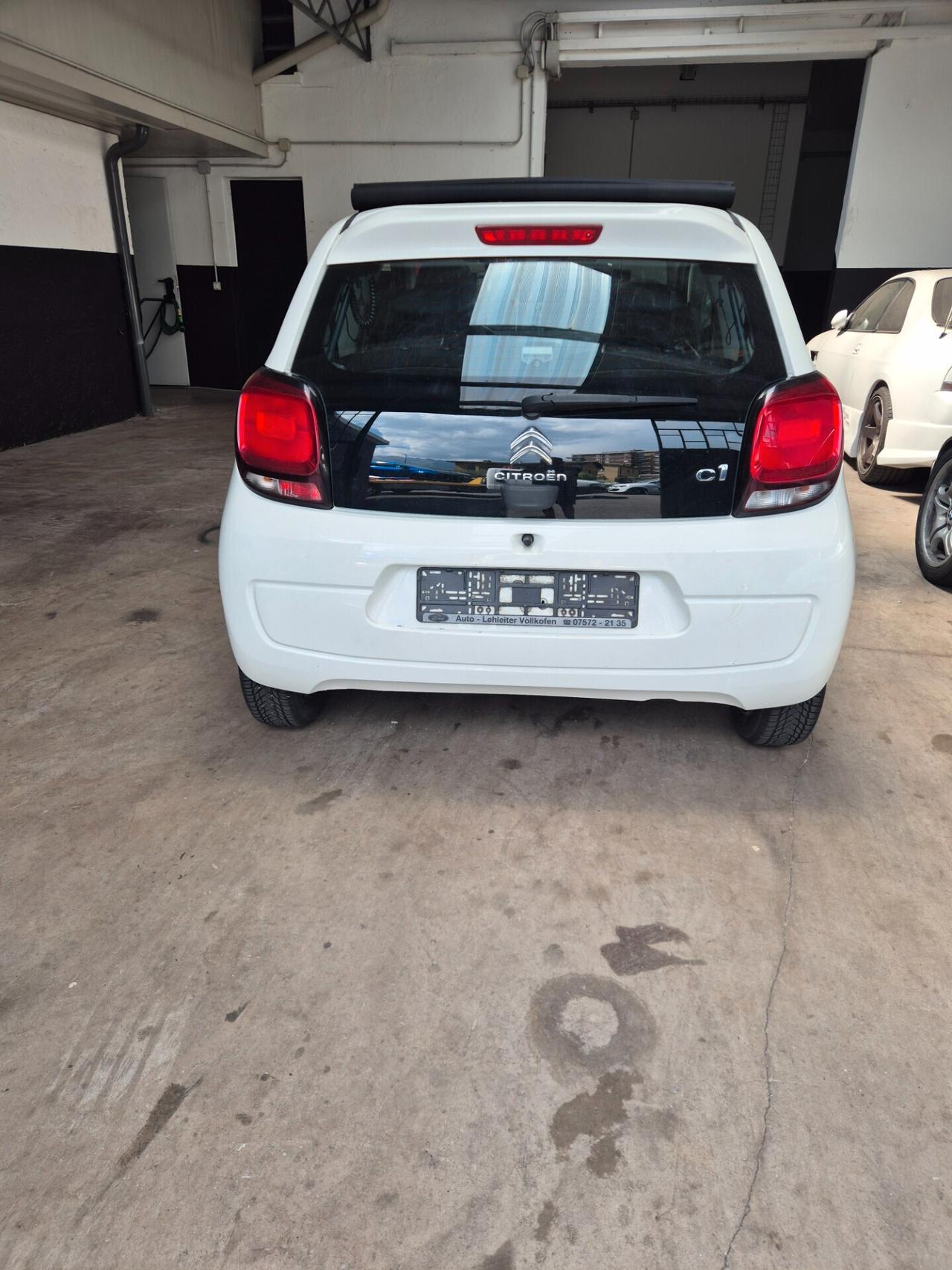 Citroen C1 cabrio benzina neo patentati