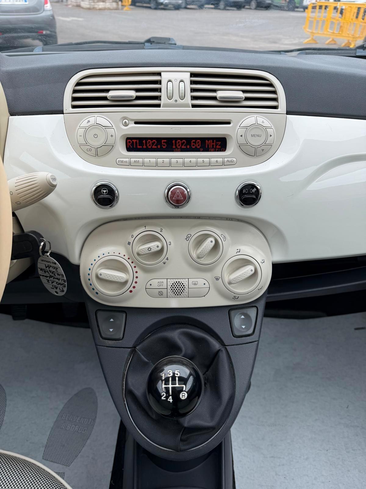 Fiat 500 1.2 BENZ 69CV LOUNGE 2011