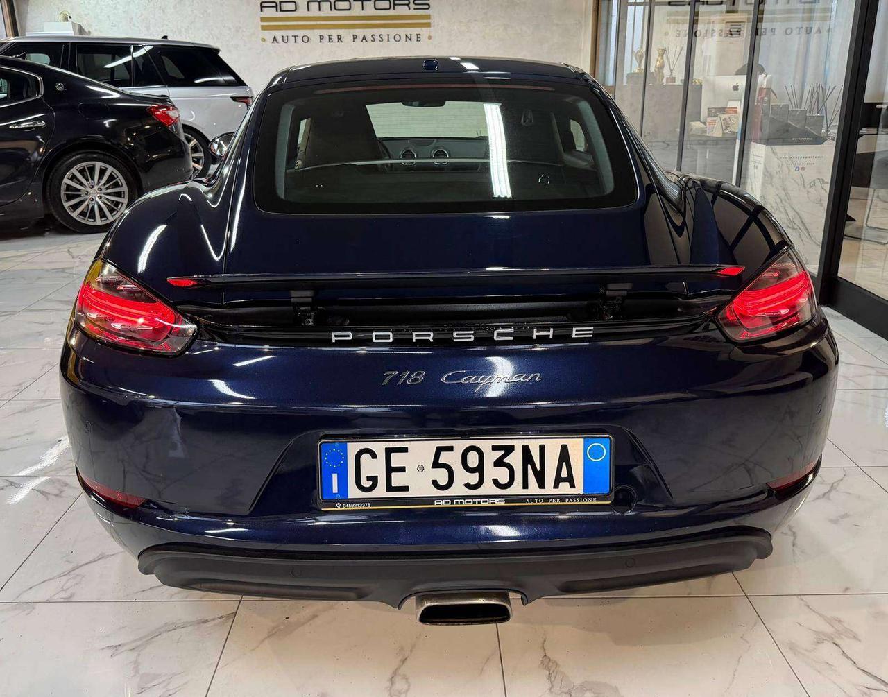Porsche Cayman 718 45.000 Km Retrocamera Sedili elettrici