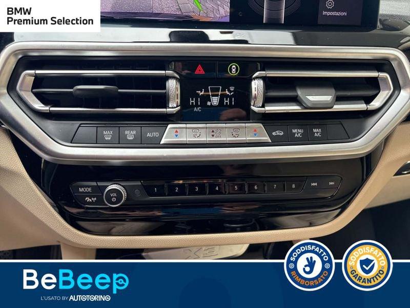 BMW X3 XDRIVE20D MHEV 48V AUTO