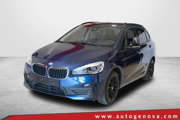 BMW 216D ACTIVE TOURER 116CV 6M. BUSINESS ADVANTAGE ( FARI LED - PELLE - CRUISE - NAVI - PARK ASSISTANT - TELECAMERA POST. )