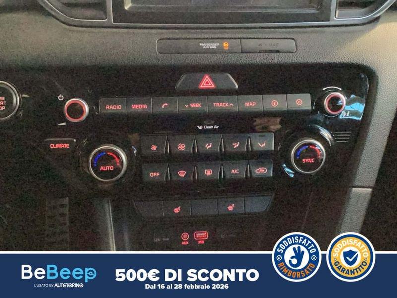 Kia Sportage 1.6 T-GDI GT LINE TECHNO PACK AWD 177CV D