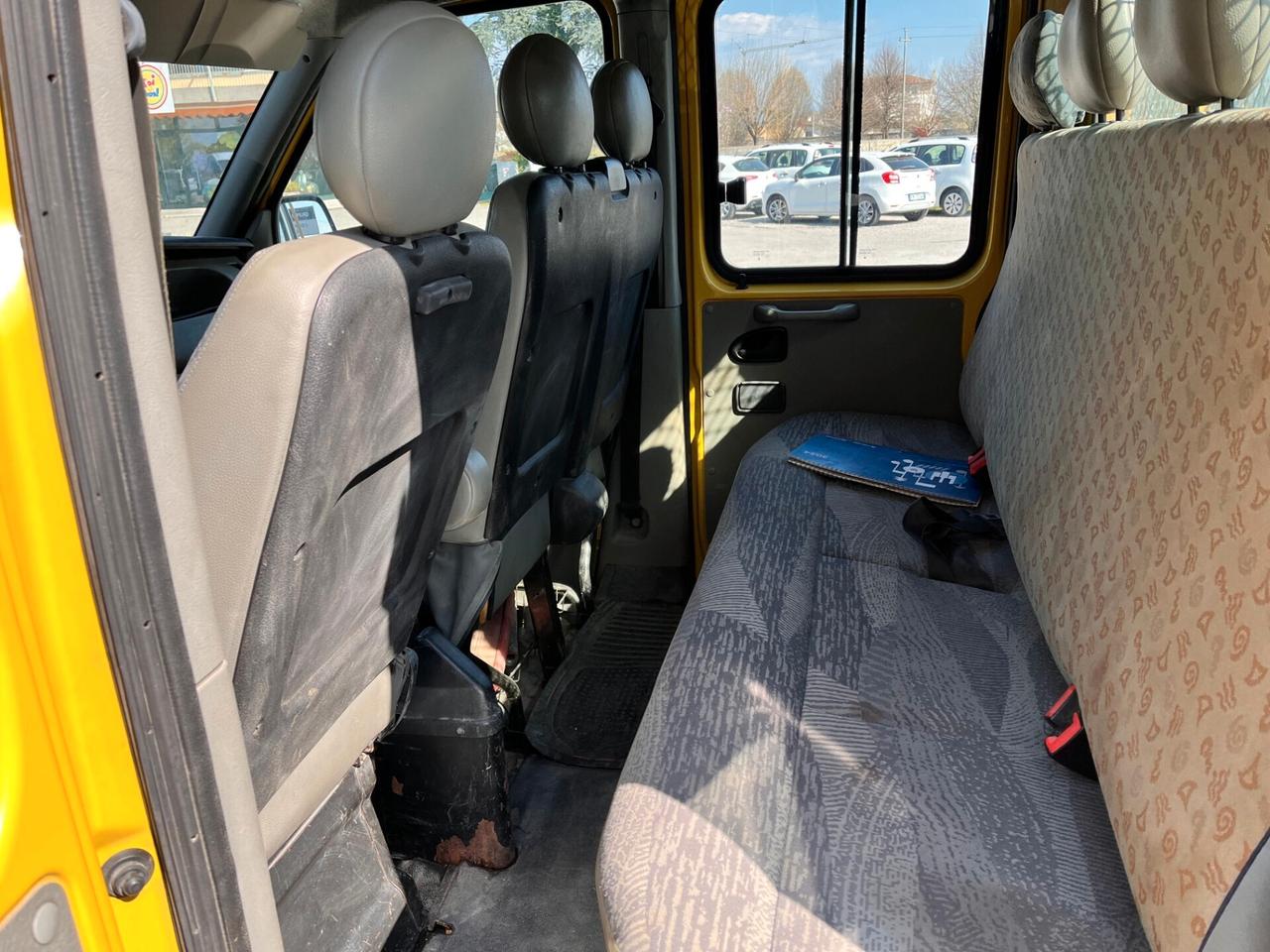 Renault master doppia gabina 7 posti Cassonato