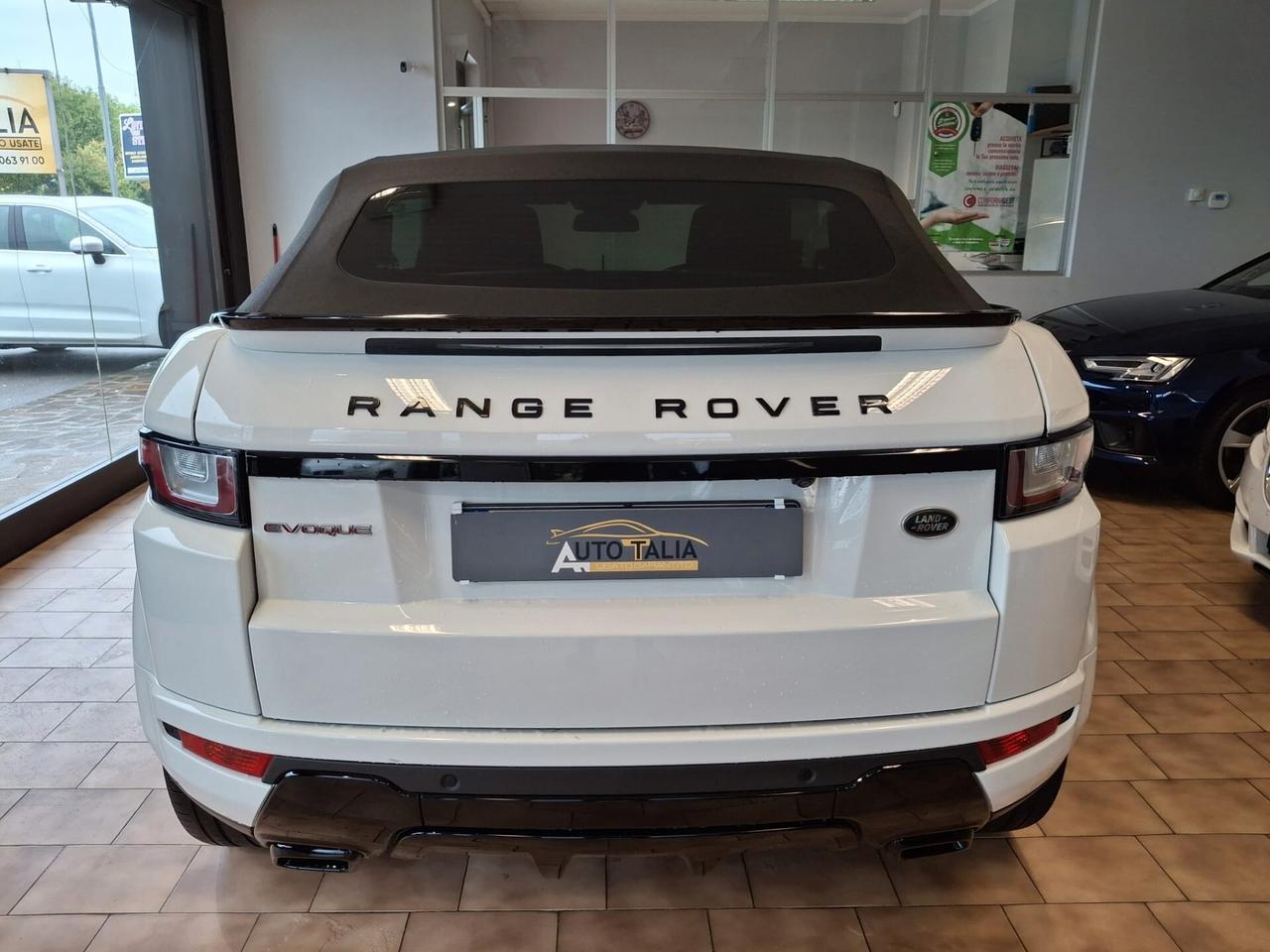Land Rover Range Rover Evoque Cabrio 2.0 td4 HSE *TAGLIANDI CERTIFICATI