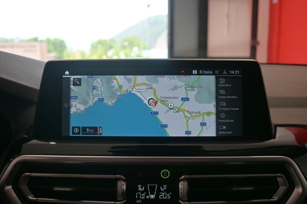 BMW X3 20D 190CV STEPTRONIC 48V X-DRIVE BUSINESS ADVANTAGE ( FARI LED - BMW DIGITAL COCKPIT - PELLE - CLIMA TRIZONA - NAVI - MIRROR - PARK ASSISTANT - TELECAMERA POST. - CERCHI 18 )