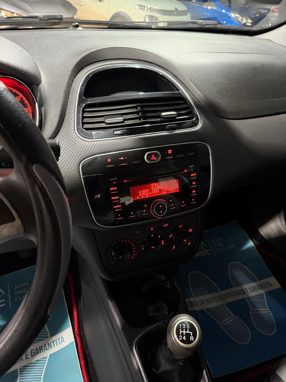 Fiat Punto Evo 5p 1.2 Active 65cv Benzina 5 posti