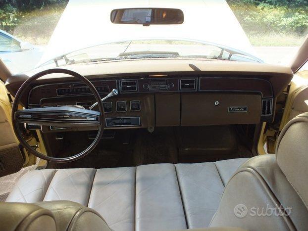 LINCOLN CONTINETAL V8 1972 ASI TARGA ORO