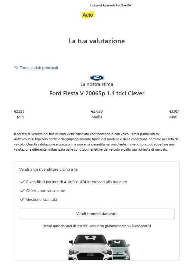 Ford Fiesta TDCi 5P Unico Prop.Commercianti