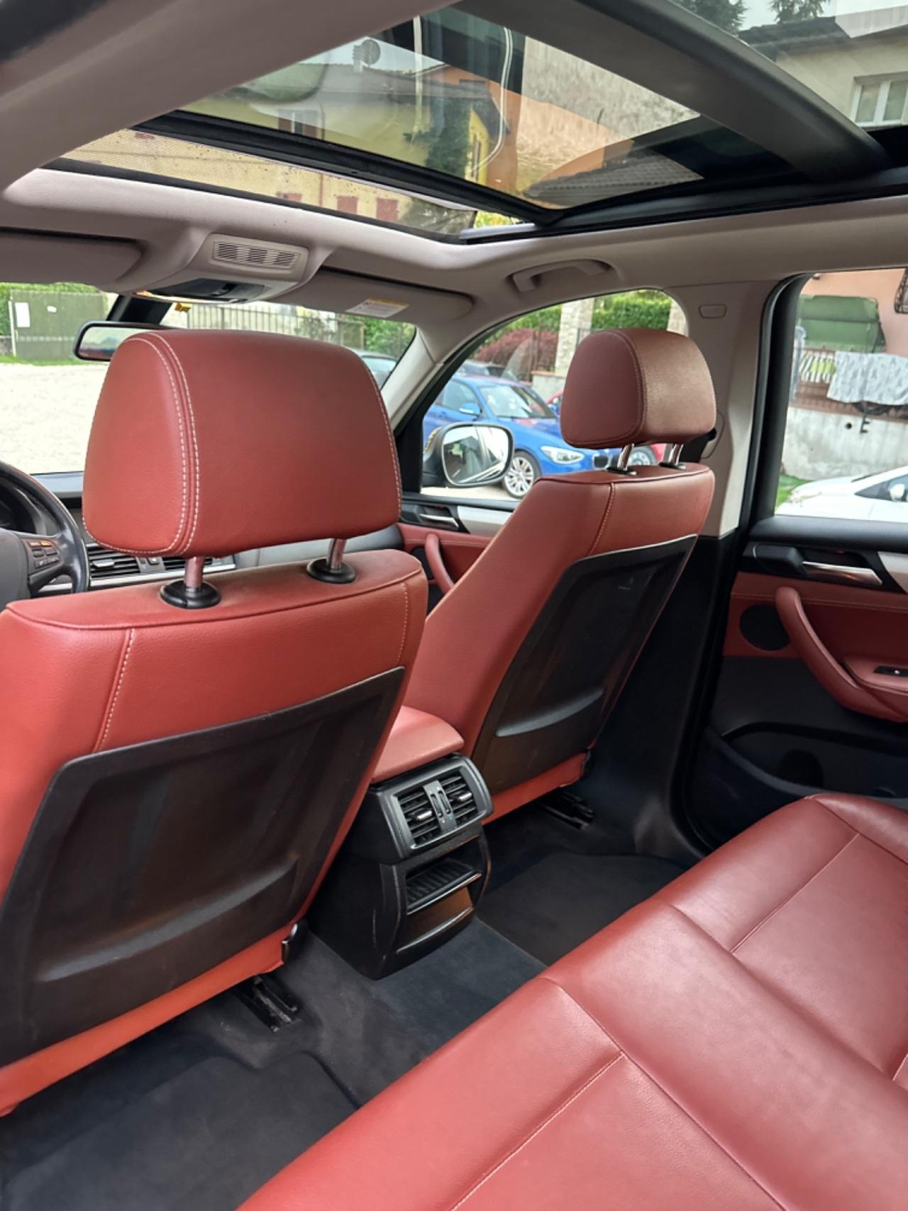 Bmw X3 xDRIVE20d FUTURA TETTO KMCERT GARANZ UNICOPR