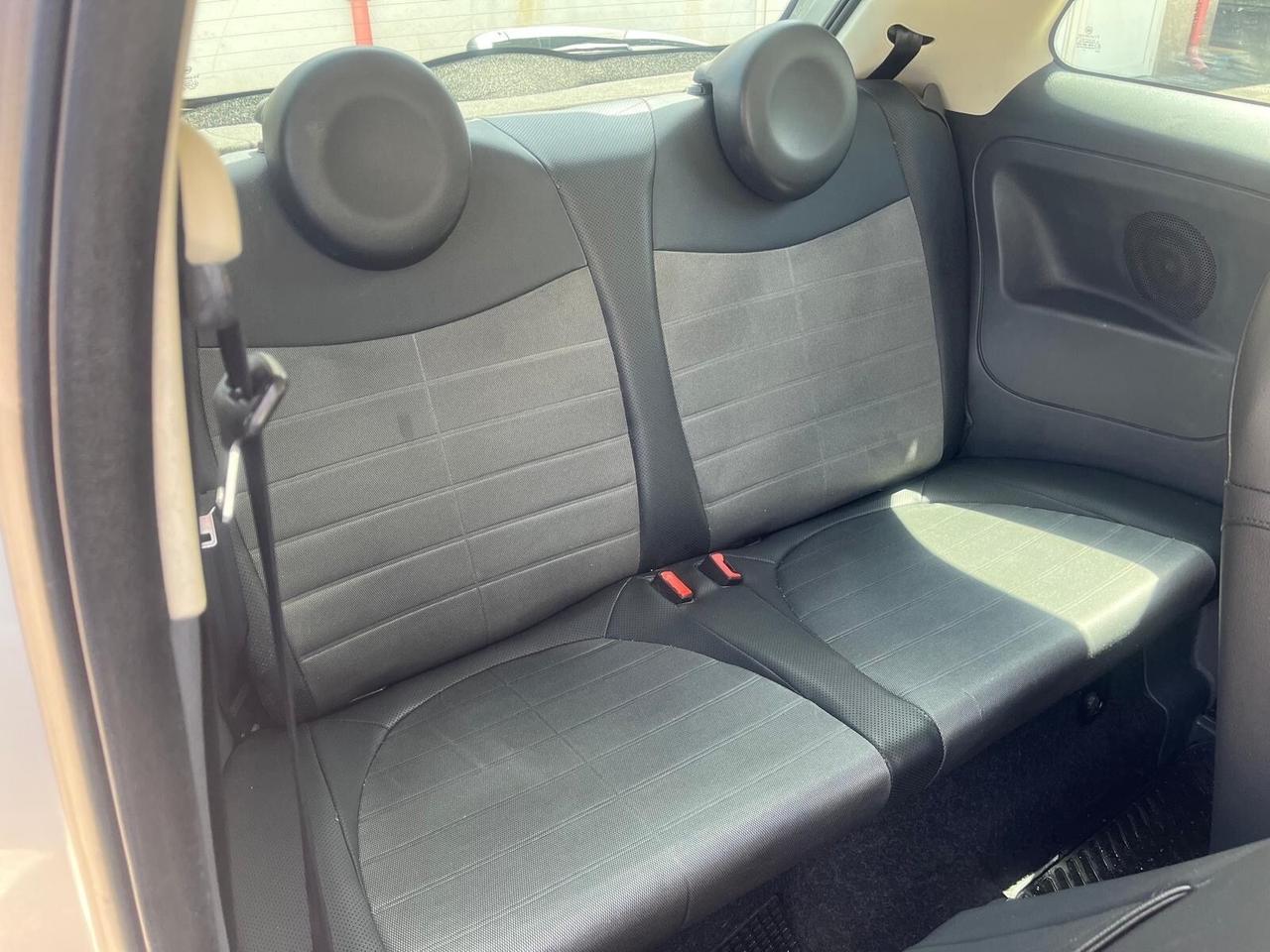 Fiat 500-sport -1.2 benz- full- 12/2009