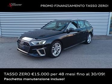 AUDI A4 AVANT 40 TDI MHEV QUATTRO S-TRONIC S LINE