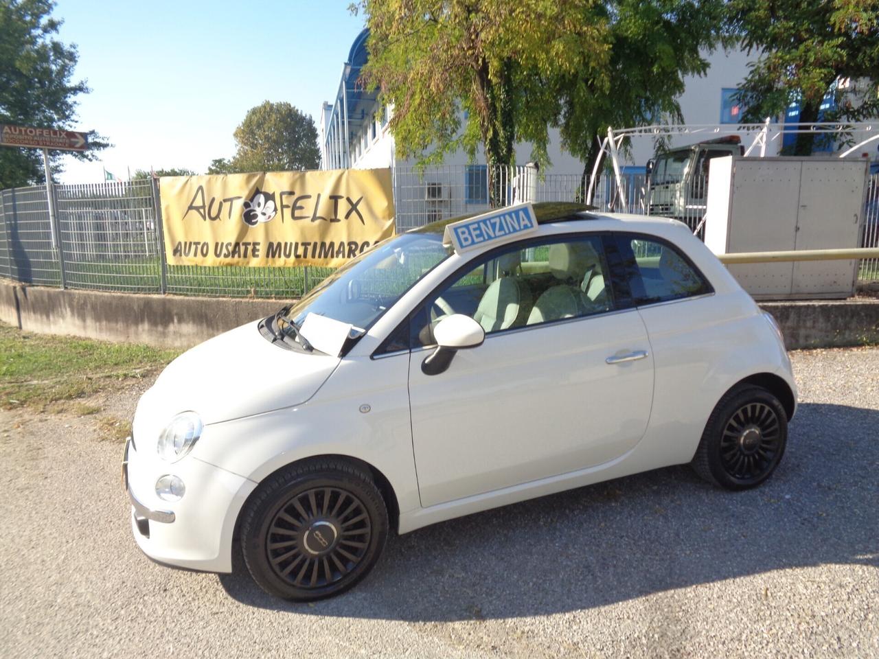 Fiat 500 1.2 tetto lounge garanzia 12 mesi
