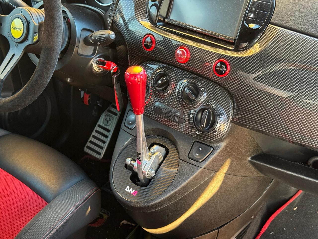 Abarth 595 UNICA! Allargata, Ohlins, 436cv