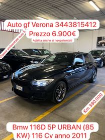 Bmw 116 116d 2.0 116CV cat 5 porte DPF