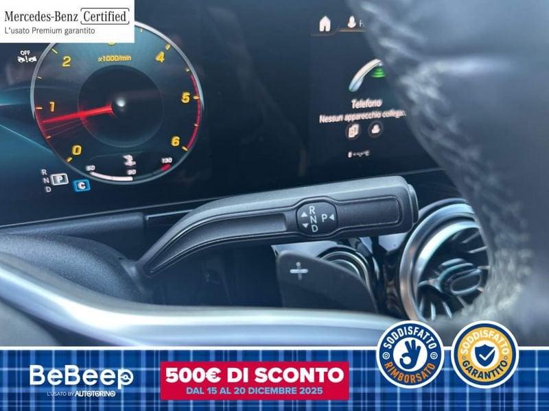 Mercedes-Benz GLA 200 D SPORT PLUS AUTO