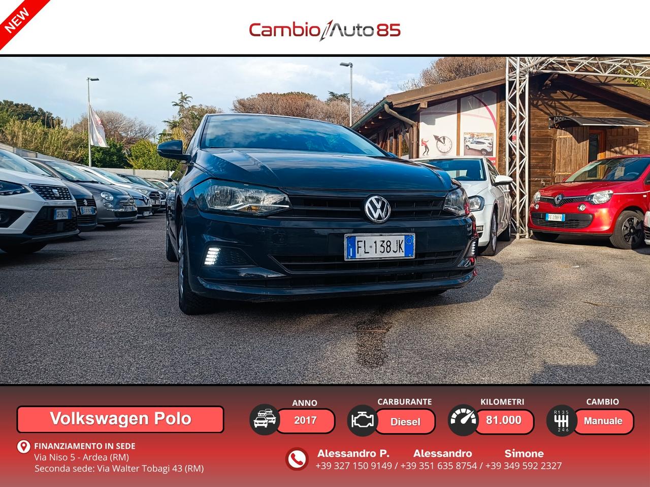 Volkswagen Polo 1.4 TDI 5p. Trendline