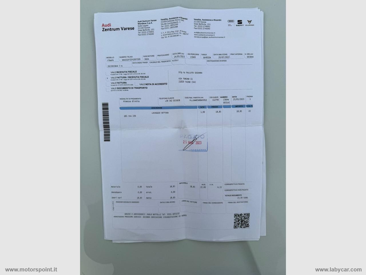 AUDI Q3 SPORTBACK 45 TFSI e S tronic Bus. Plus