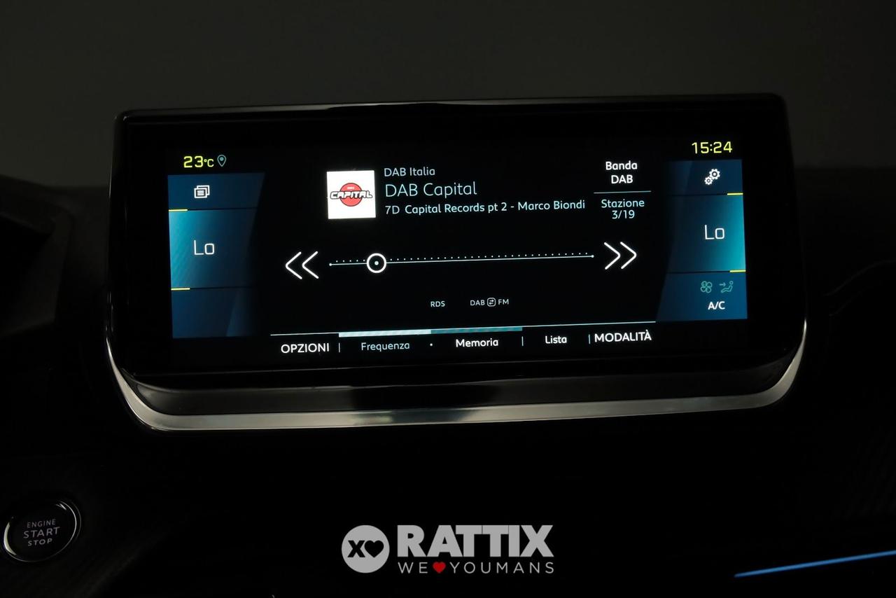 Peugeot e-208 motore elettrico 100kW GT