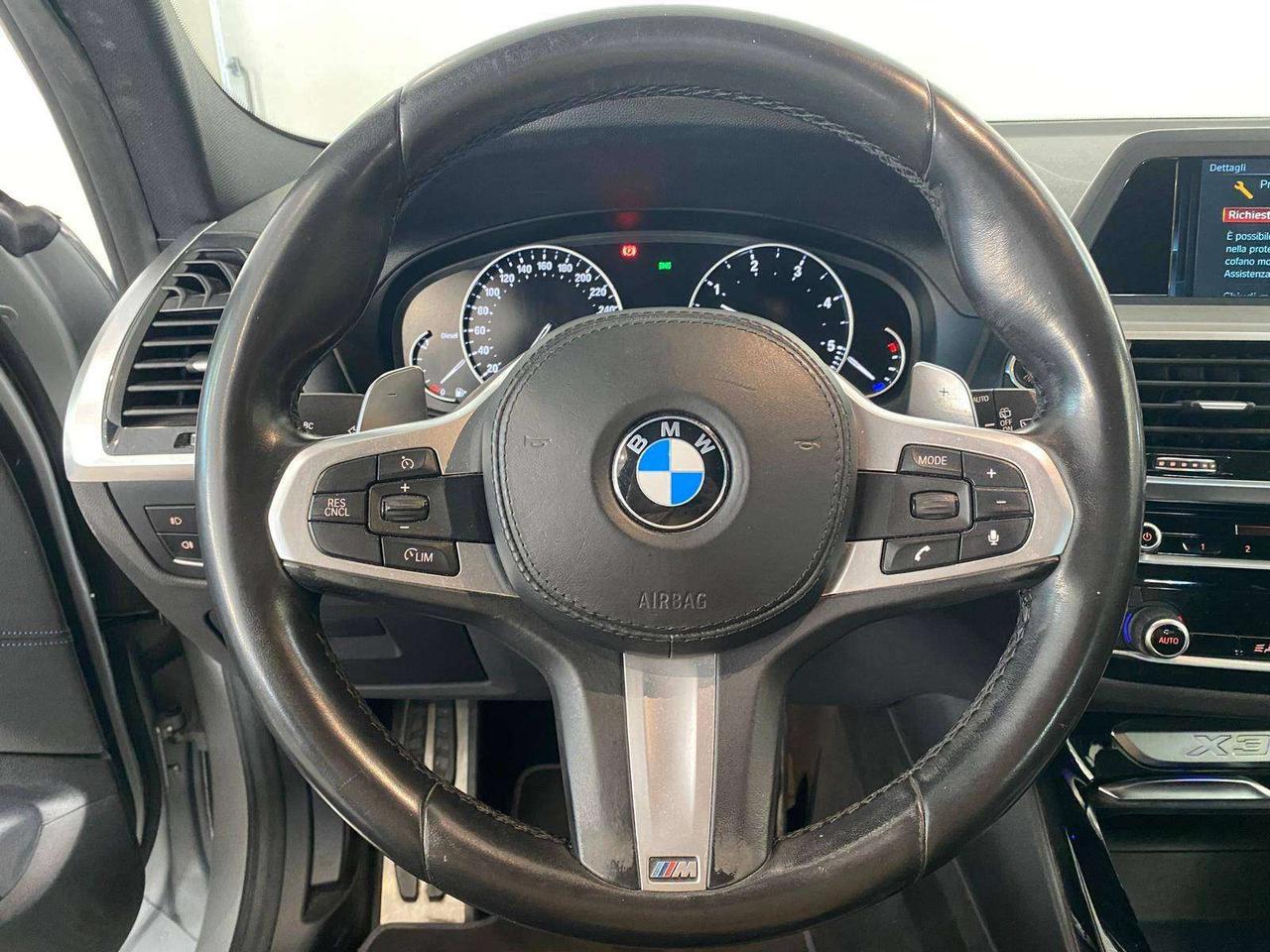 BMW X3 xdrive30d Msport 265cv auto TAGLIANDO UFF