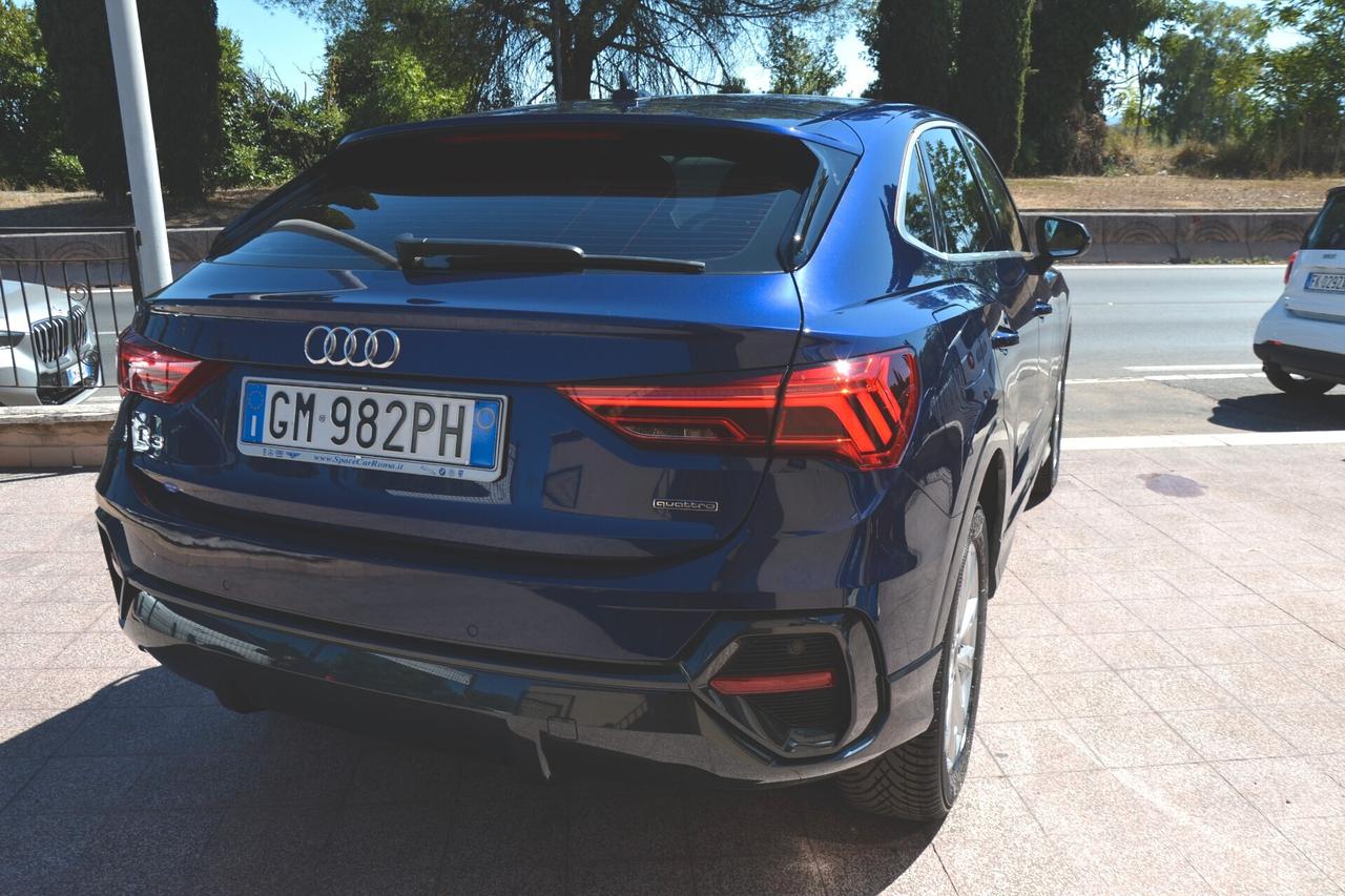Audi Q3 2.0 TDI 150CV QUATTRO S-TRONIC SPORTBACK PREZZO SENZA VINCOLI • UNIPRO' • ITALIANA • IVA ESPOSTA GARANZIA 12M