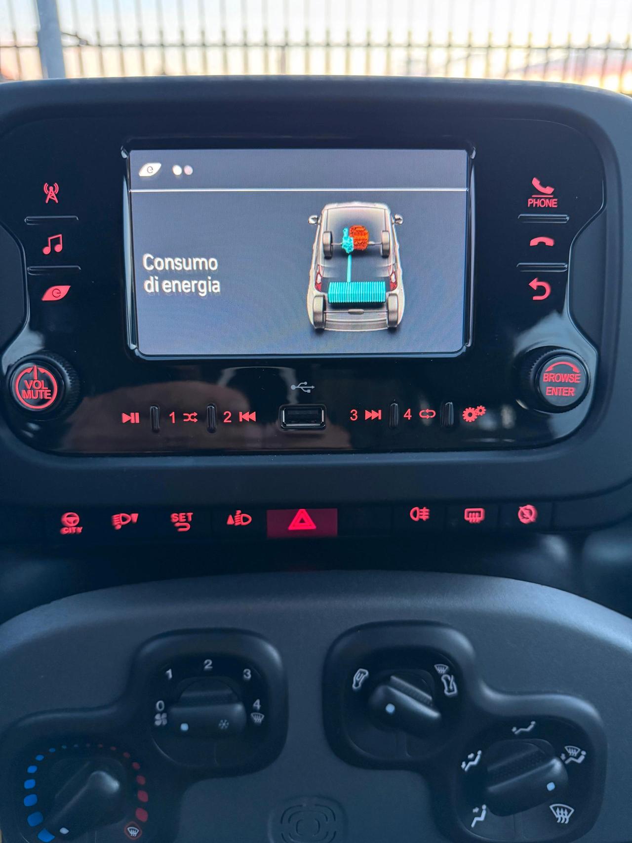 Fiat Panda (Red) Panda 1.0 firefly hybrid (Red) s&s 70cv 5p.ti